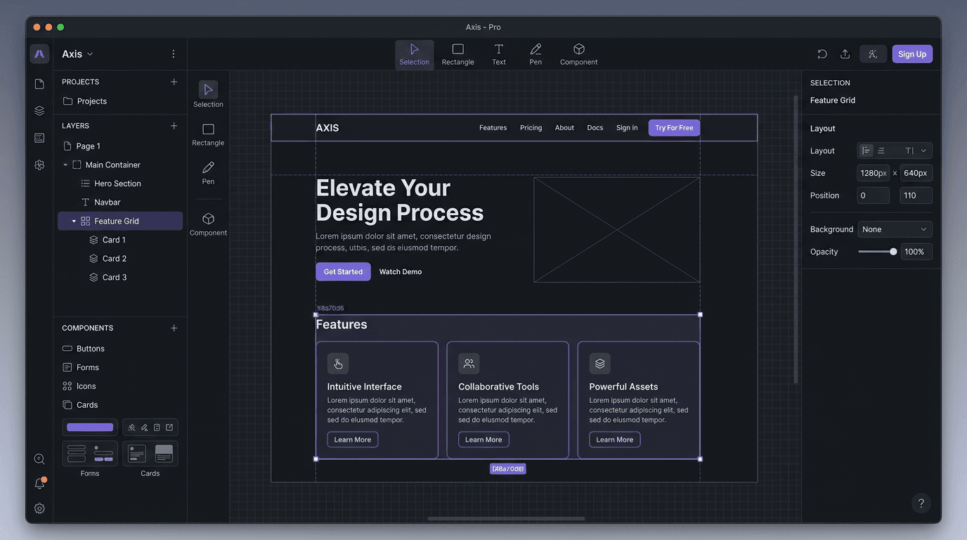 Axis Platform Interface